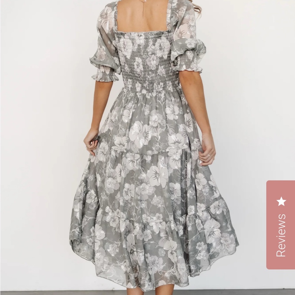 Fabian Jacquard Midi Dress